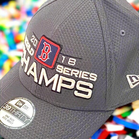 Boston Red Sox 2018 World Series Champs Mesh Ball Cap - Picture 1 of 13